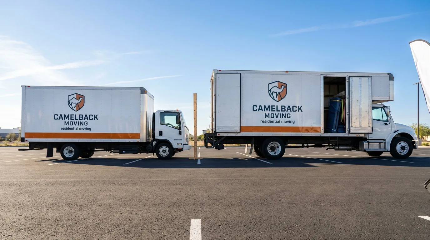 Moving truck size capacity guide in Phoenixville